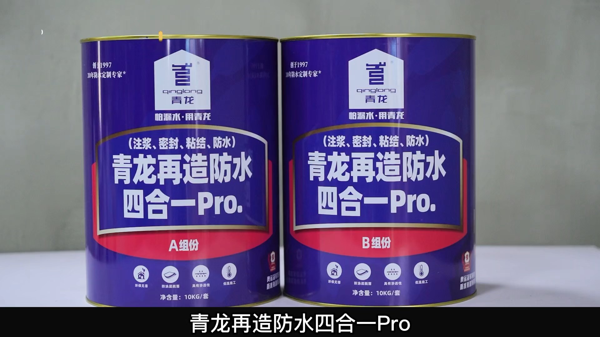 青龍再造防水四合一 Pro.(注漿、密封、粘結 、防水)